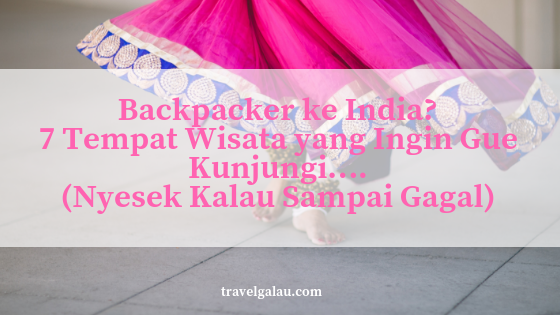 backpacker ke india