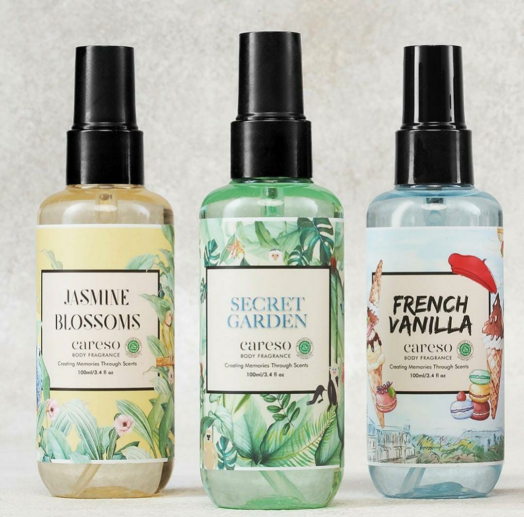 Review Careso Body Fragrance Secret Garden