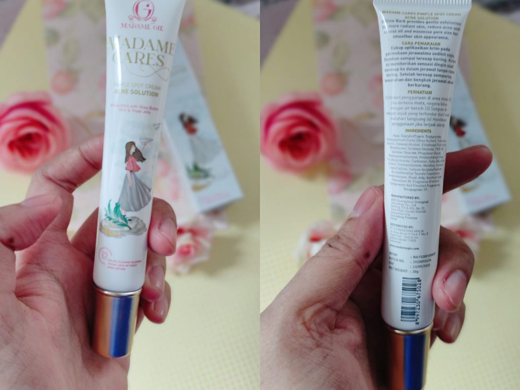 Madame Cares Pimple Spot Cream Acne Solution