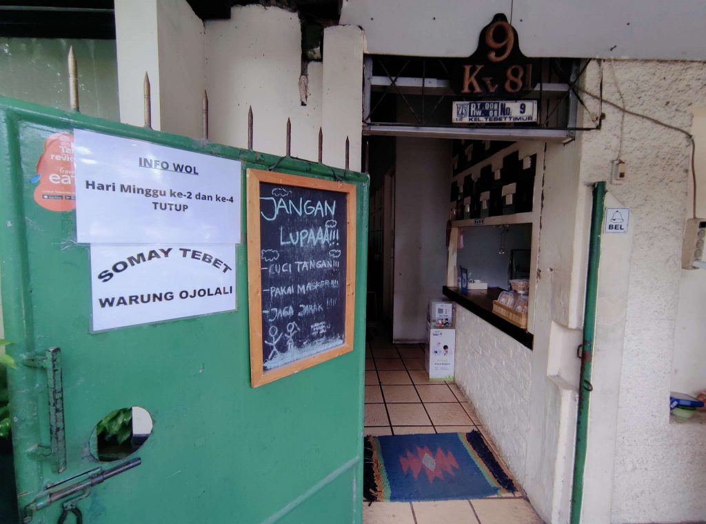 warung ojo lali tebet kuliner tebet