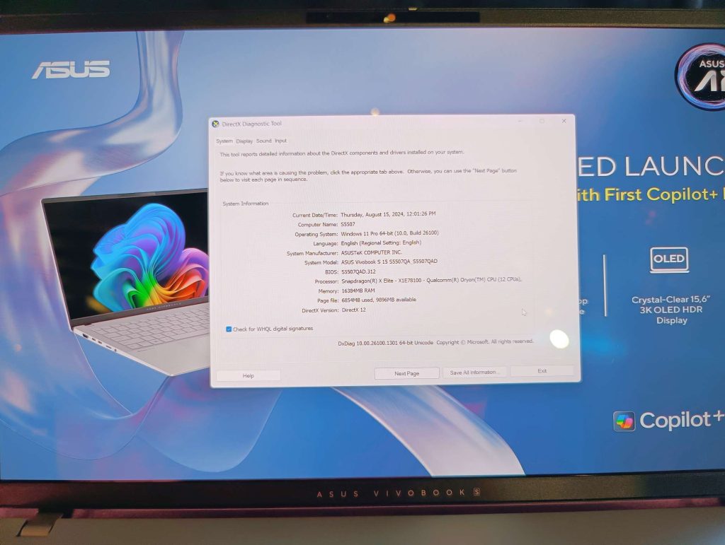 Vivobook S 15 OLED